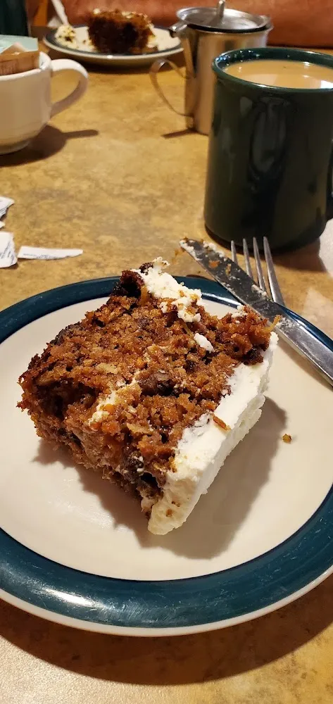 Carrot Cake Half a Piece I Split with My Husband